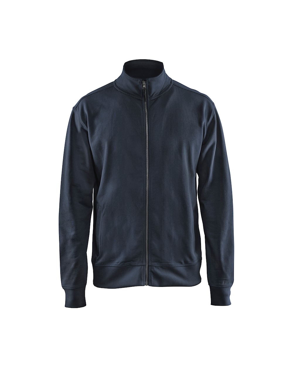 Blaklader Sweatshirt with Full Zip 3371 #colour_dark-navy-blue