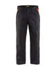 Blaklader Industry Trousers 14041800 - Black/Red #colour_black-red