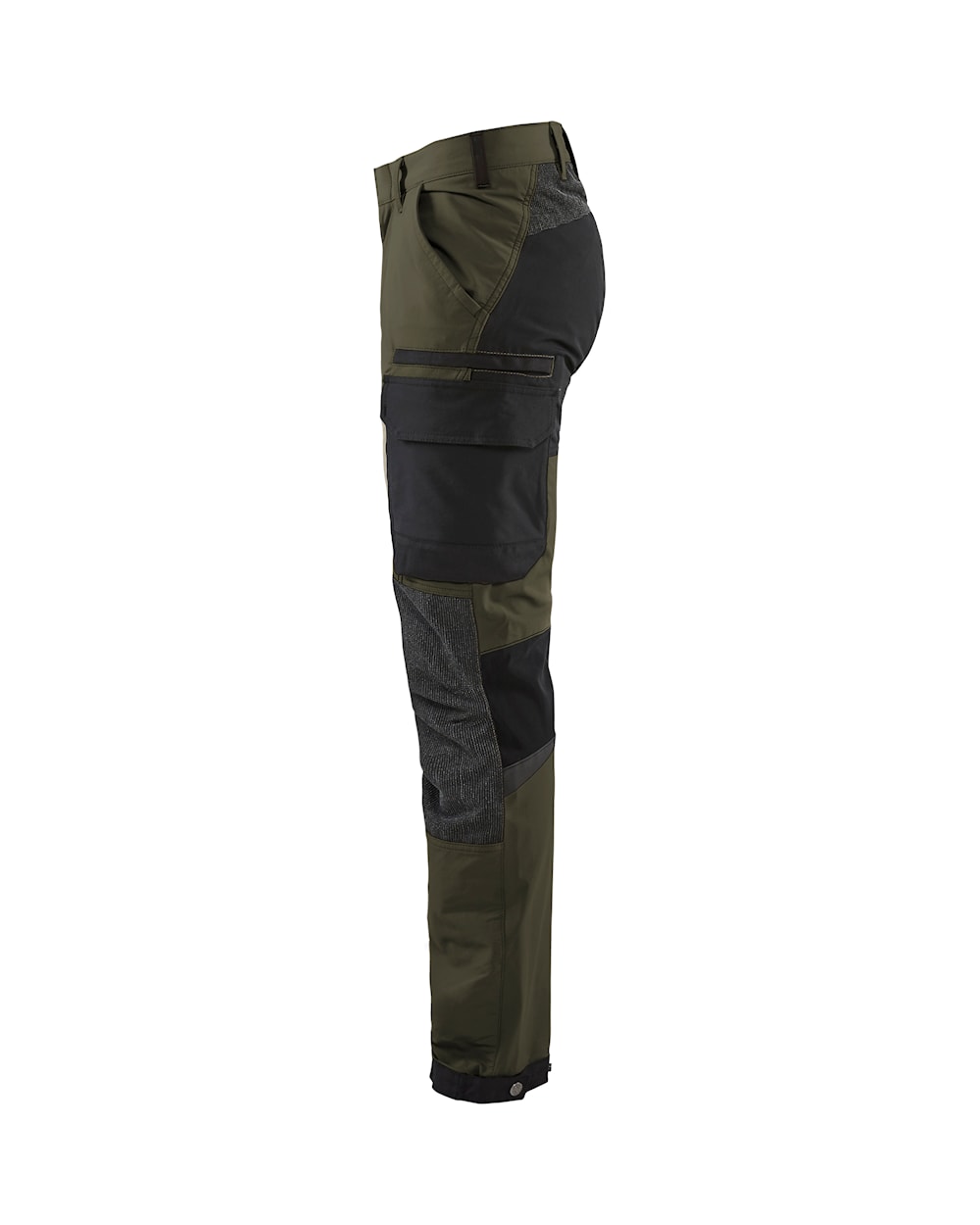 Blaklader 4-Way-Stretch Service Trousers 1422 - Dark Olive Green/Black