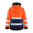 Blaklader Women's Hi-Vis Winter Jacket 4872 #colour_orange-navy-blue