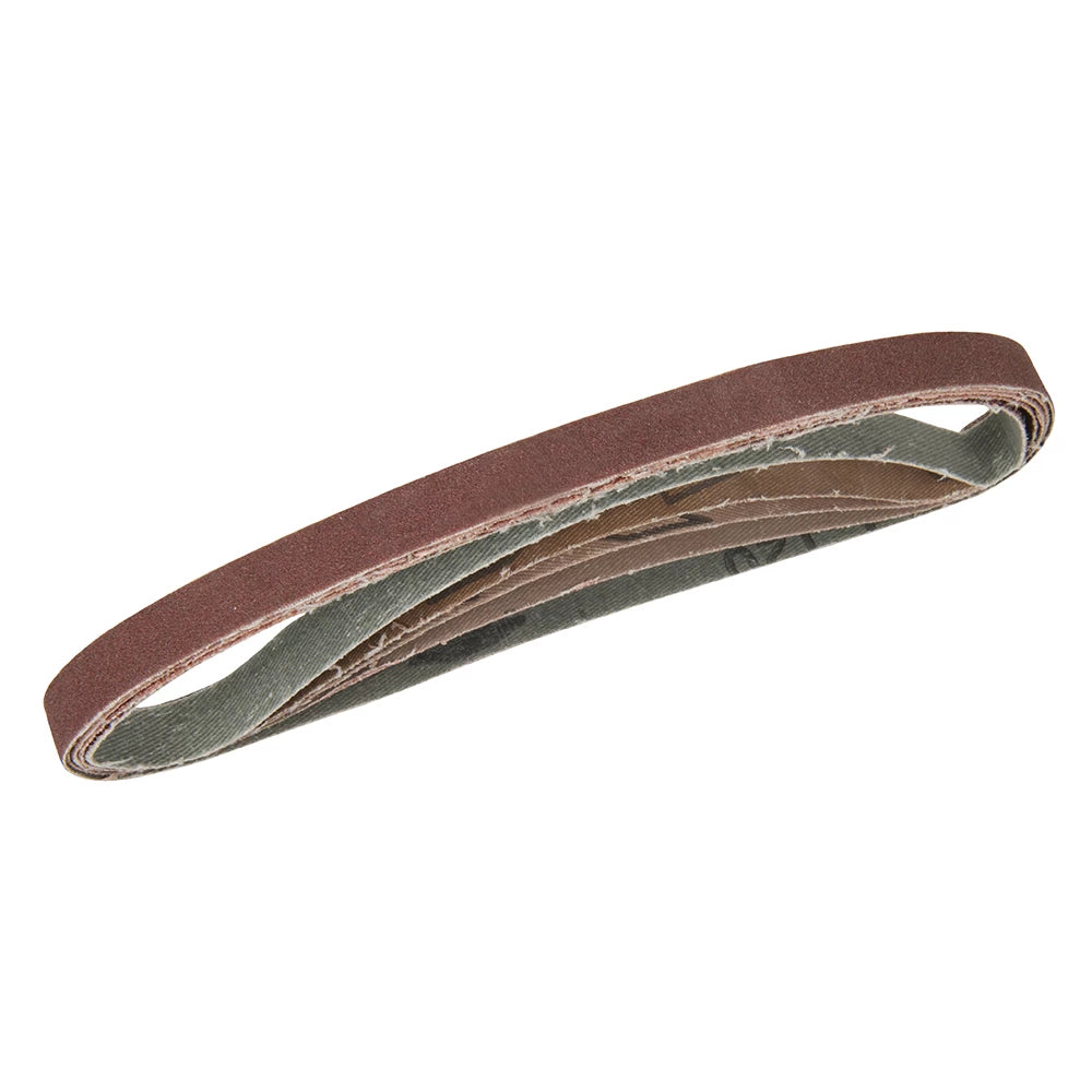 Silverline Sanding Belts 13 X 457mm 5Pce