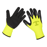 Sealey Thermal Super Grip Gloves (Large) - Pack of 12 Pairs