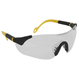 Sealey Sports Style Clear Safety Glasses with Adjustable Arms