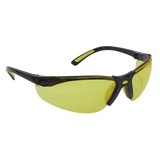 Sealey Zante Style Amber Lens Safety Glasses with Flexi Arms