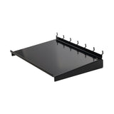 Silverline Shelf 300mm 4Pk - Black