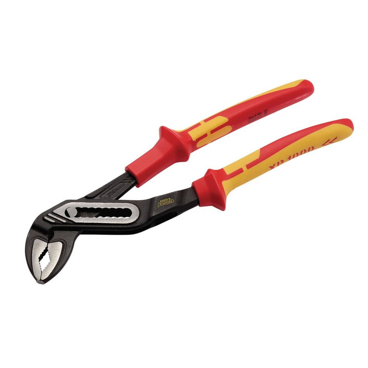 Draper Tools XP1000® VDE Water Pump Pliers, 250mm