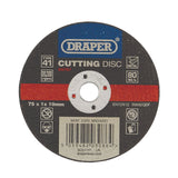 Draper Tools Metal Cutting Disc, 75 x 1 x 10mm