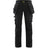 Blaklader Women's 4-Way Stretch Craftsman Trousers 7198 #colour_black