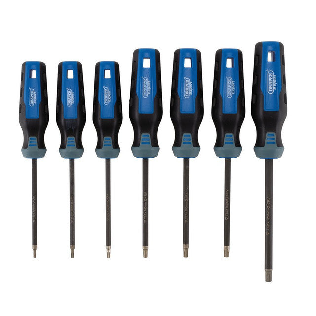 Draper Tools Expert TX-STAR Diamond Tipped Screwdriver Set (7 Piece)