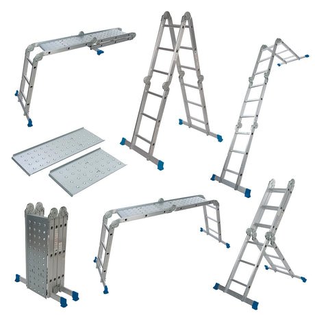 Silverline Multipurpose Ladder With Platform