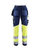 Blaklader Hi-Vis Trousers with Stretch Women 7196