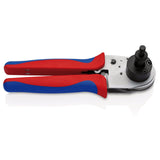 Draper Tools KNIPEX 97 52 67 DT Four-Mandrel Crimping Pliers For DT Contacts, 230 mm
