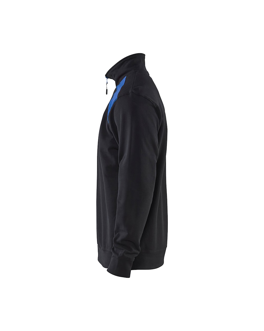 Blaklader Half-Zip 2-Tone Sweatshirt 3353 - Black/Cornflower Blue