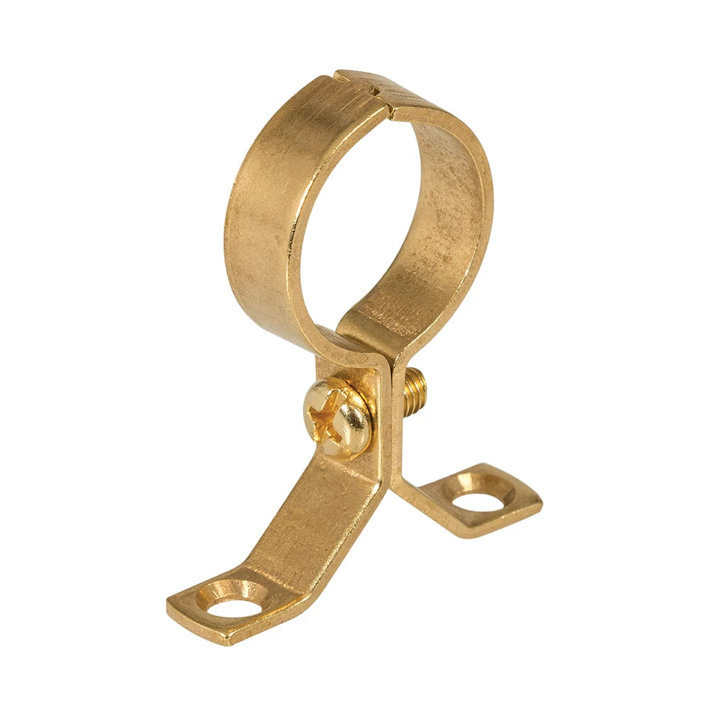 Plumbob Brass Pipe Bracket