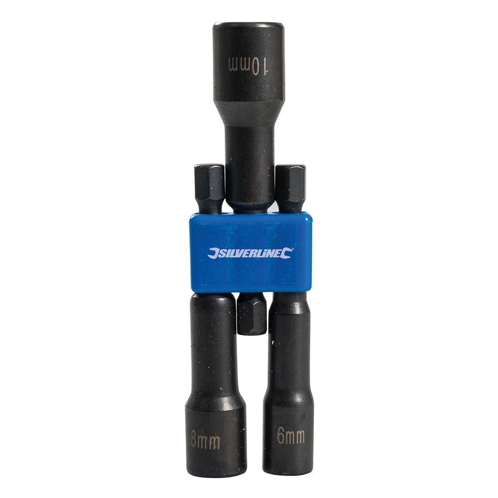 Silverline Magnetic Nut Driver Set 3Pce