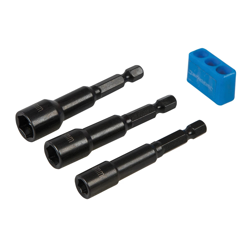 Silverline Magnetic Nut Driver Set 3Pce