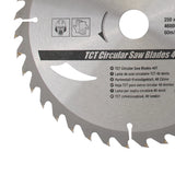 Silverline TCT Circular Saw Blades 40, 60T 2Pk