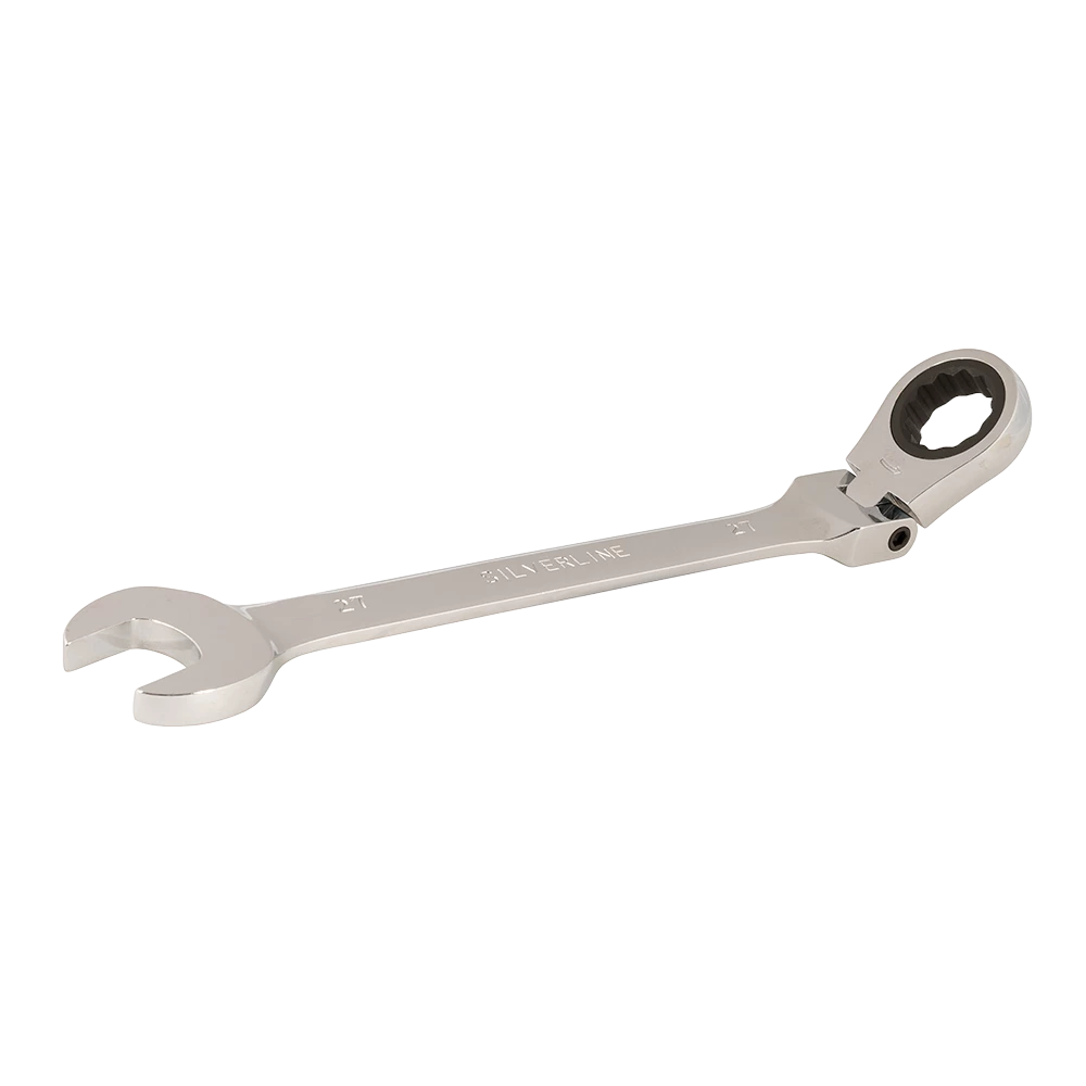 Silverline Flexible Head Ratchet Spanner