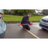 Draper Tools Rigid Towing Brace With Spring Damper, 2000Kg