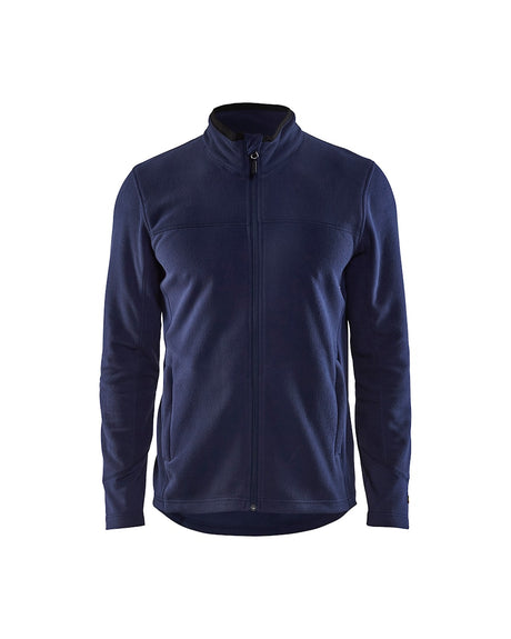 Blaklader Super Lightweight Fleece Jacket 4895 #colour_navy-blue