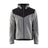 Blaklader Knitted Jacket with Softshell 5940 #colour_grey-melange-black