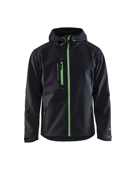 Blaklader Pro Softshell Jacket 4949 #colour_black-green