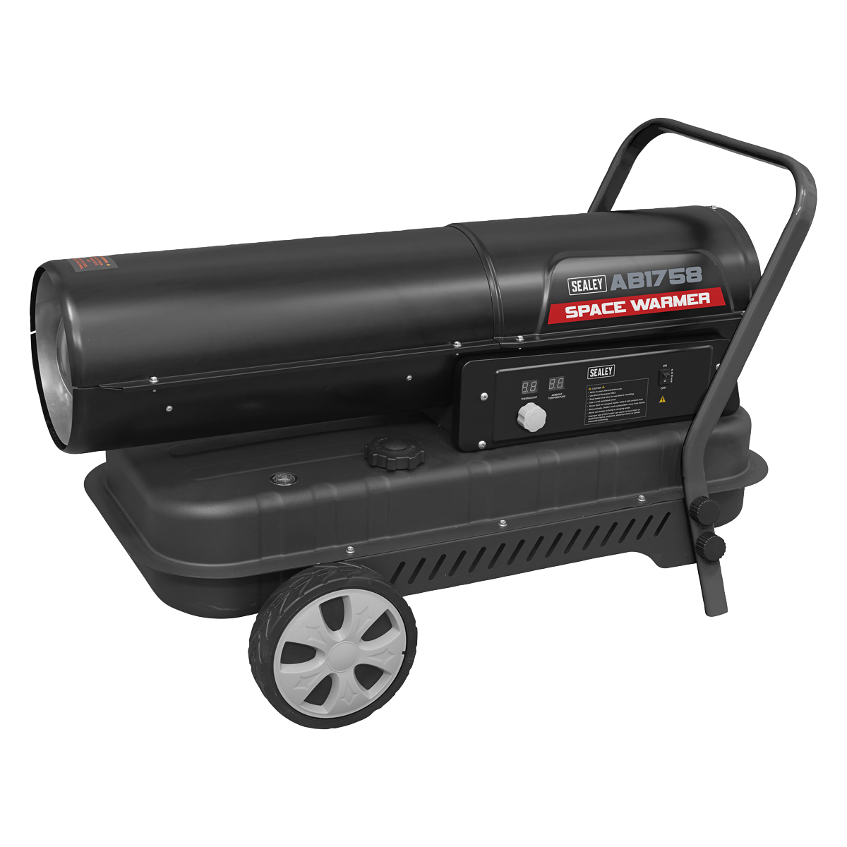 Sealey Space Warmer® Kerosene/Diesel Heater 175,000Btu/hr with Wheels