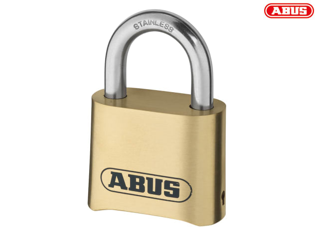 ABUS Mechanical 180IB/50 50mm Brass Body Combination Padlock (4-Digit) Carded