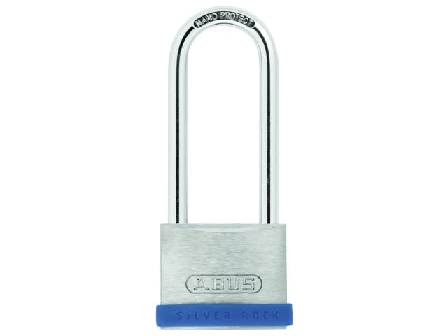 ABUS Mechanical 40mm Silver Rock 5 Padlock Long Shackle 63mm