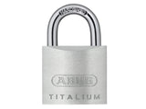 ABUS Mechanical 54TI/30mm TITALIUM Padlock Carded