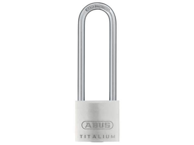 ABUS Mechanical 54TI/40mm TITALIUM Padlock 63mm Long Shackle Carded