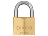 ABUS Mechanical 65/60mm Brass Padlock Keyed Alike 603