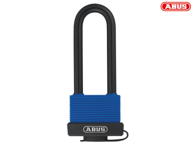 ABUS Mechanical 70IB/50mm Aqua Safe Brass Padlock 80mm Long Shackle Carded