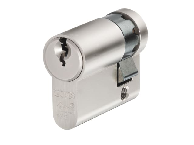 ABUS Mechanical E60NP Euro Half Cylinder Nickel Pearl 10mm / 40mm Box