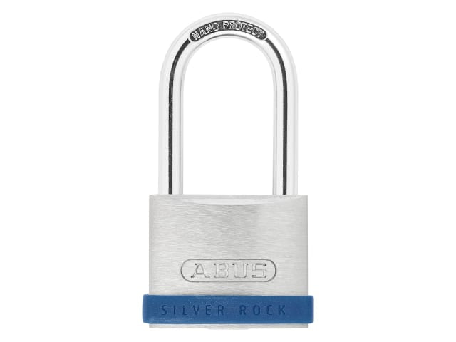 ABUS Mechanical 40mm Silver Rock 5 Padlock Long Shackle 40mm Keyed Alike