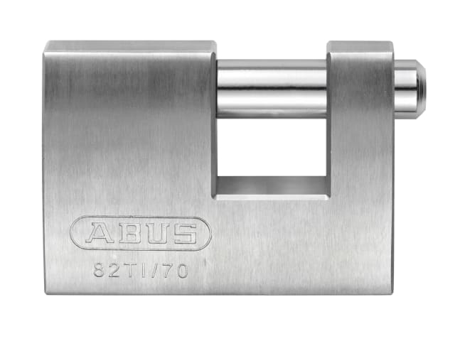 ABUS Mechanical 82TI/70mm TITALIUM Shutter Padlock Keyed Alike KA8519