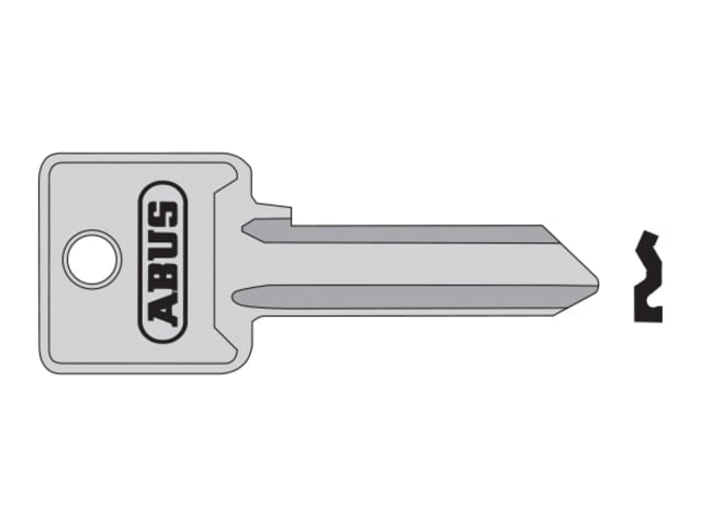 ABUS Mechanical 85/30 30mm Right Hand Key Blank