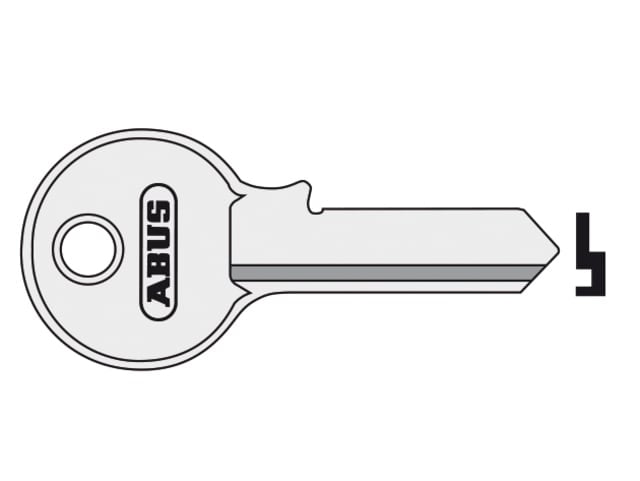 ABUS Mechanical 55/50 50mm Key Blank