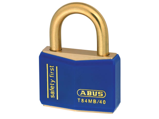 ABUS Mechanical T84MB/40mm Blue Rustproof Padlock