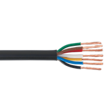 Sealey Automotive Cable Thin Wall 7 x 0.75mm² 24/0.20mm 30m Black