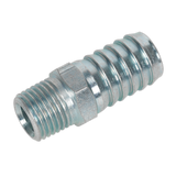 Sealey Screwed Tailpiece Male 1/4"BSPT - 1/2" Hose Pack of 5