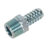 Sealey Screwed Tailpiece Male 3/8"BSPT - 3/8" Hose Pack of 5