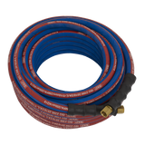 Sealey Air Hose 15m x Ø10mm with 1/4"BSP Unions Extra-Heavy-Duty