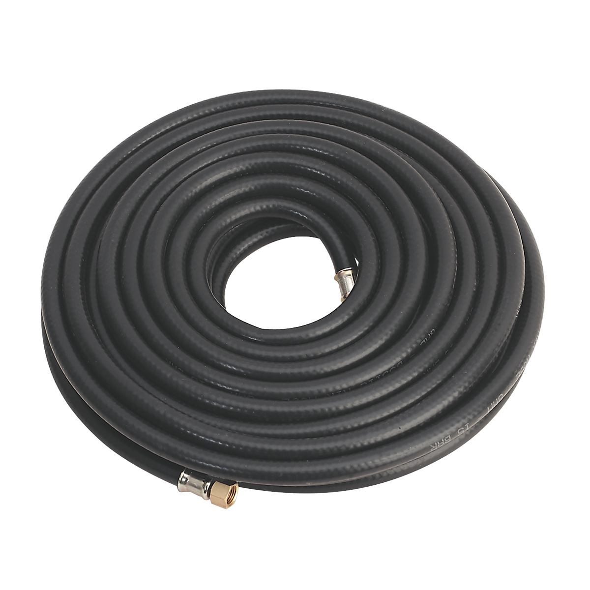 Sealey Air Hose 15m x Ø8mm with 1/4"BSP Unions Heavy-Duty