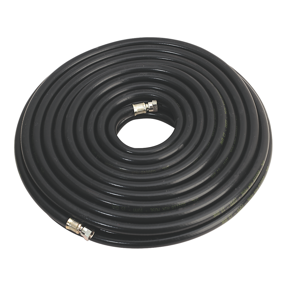 Sealey Air Hose 20m x Ø10mm with 1/4"BSP Unions Heavy-Duty