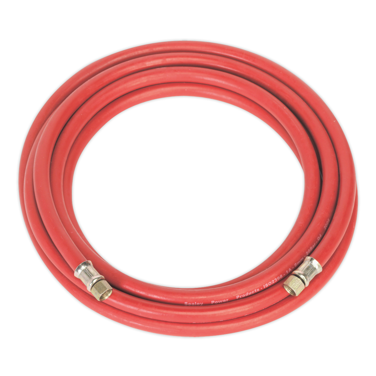 Sealey Air Hose 5m x Ø8mm with 1/4"BSP Unions