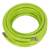 Sealey Air Hose High-Visibility 10m x Ø8mm with 1/4"BSP Unions