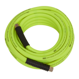 Sealey Air Hose 10m x Ø8mm Hybrid High-Visibility with 1/4"BSP Unions AHHC10G