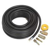 Sealey Air Hose Kit 15m x Ø8mm with Connectors