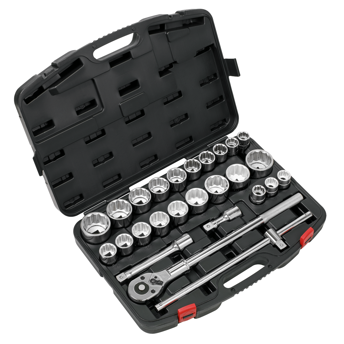 Sealey Socket Set 26pc 3/4"Sq Drive 12-point WallDrive® AK2584